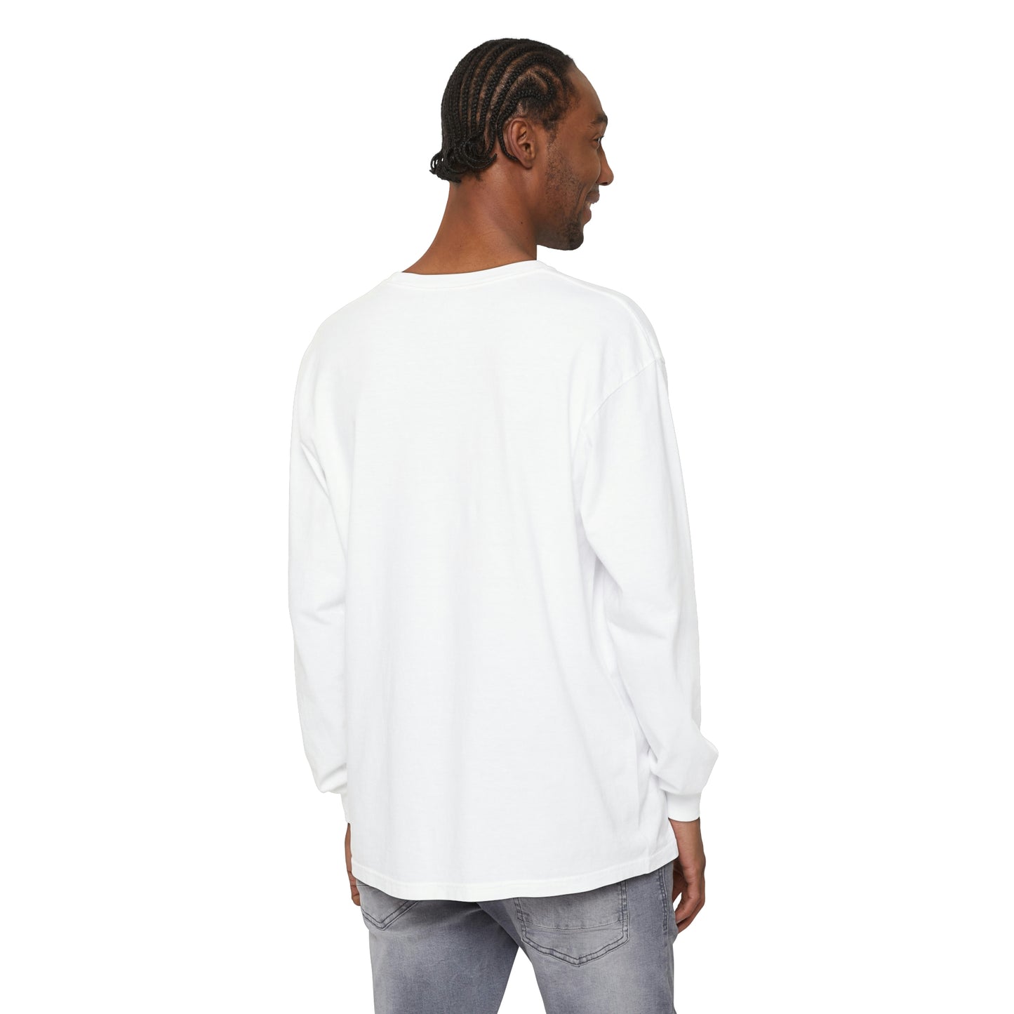 Unisex Garment-dyed Long Sleeve T-Shirt - Arcturus (light)