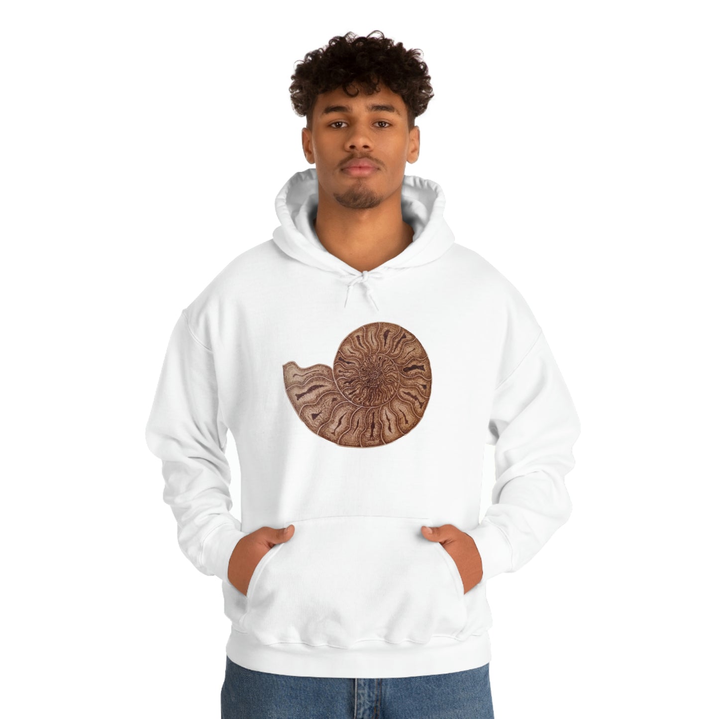 Unisex Heavy Blend™ Hooded Sweatshirt - Half Moon