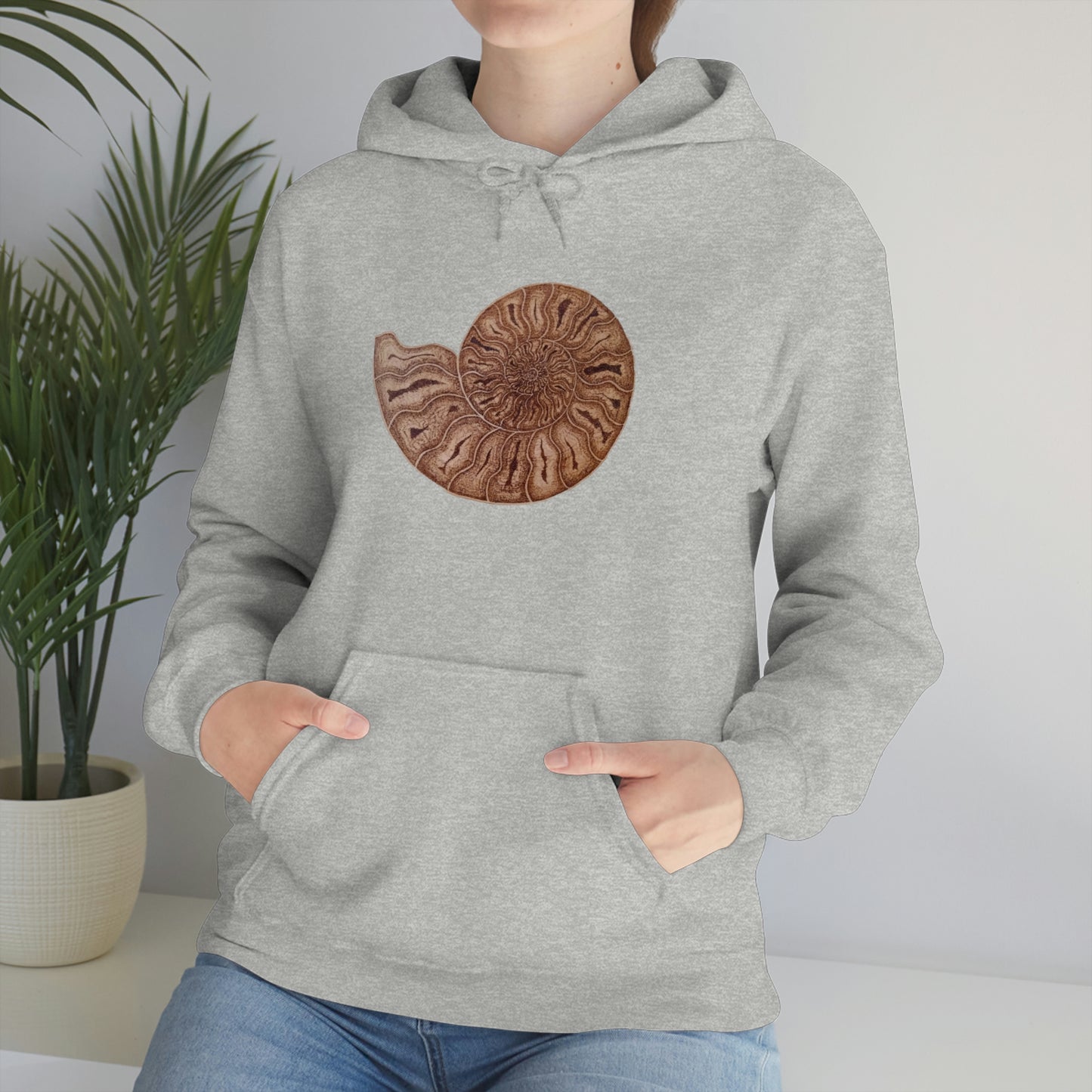 Unisex Heavy Blend™ Hooded Sweatshirt - Half Moon