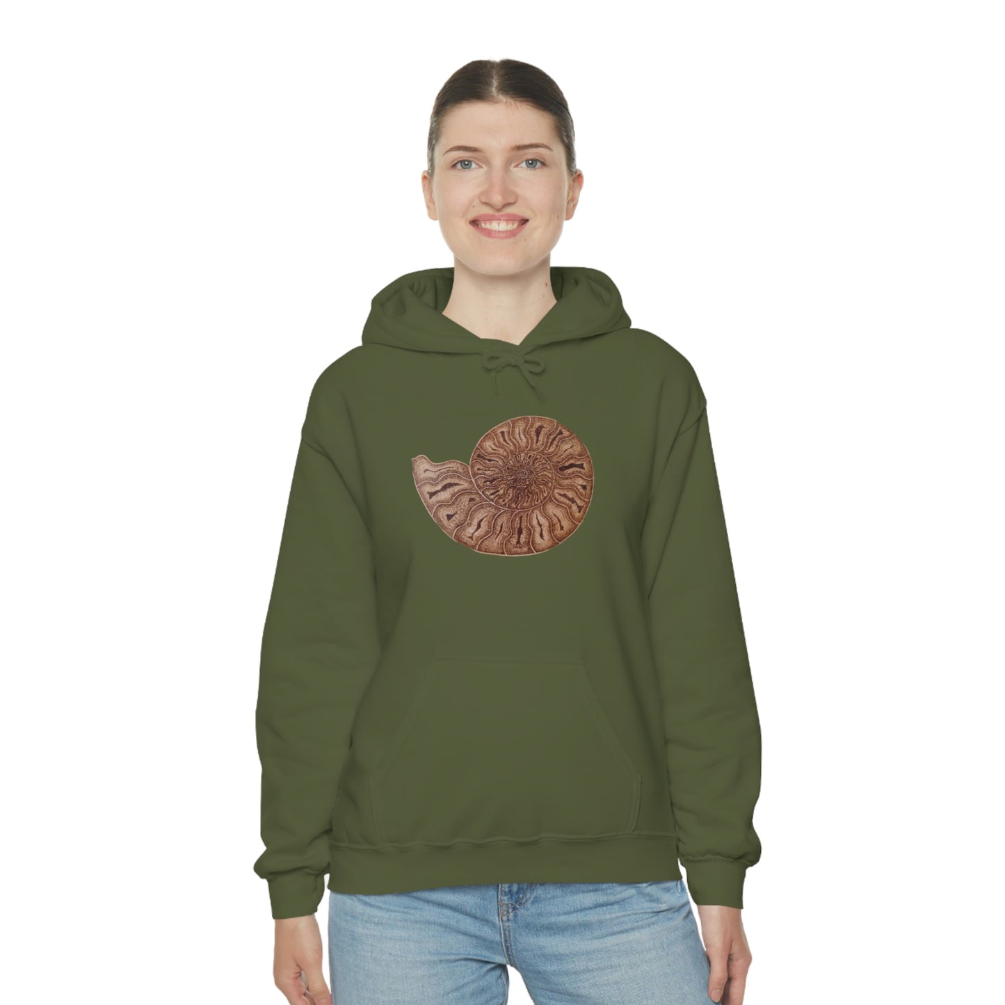 Unisex Heavy Blend™ Hooded Sweatshirt - Half Moon