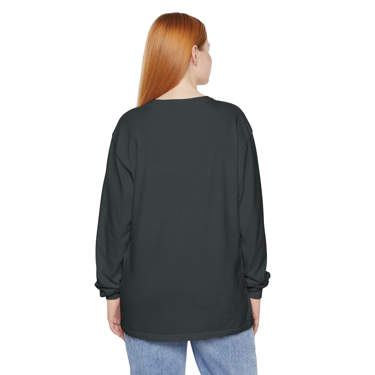 Unisex Garment-dyed Long Sleeve T-Shirt - Arcturus (light)