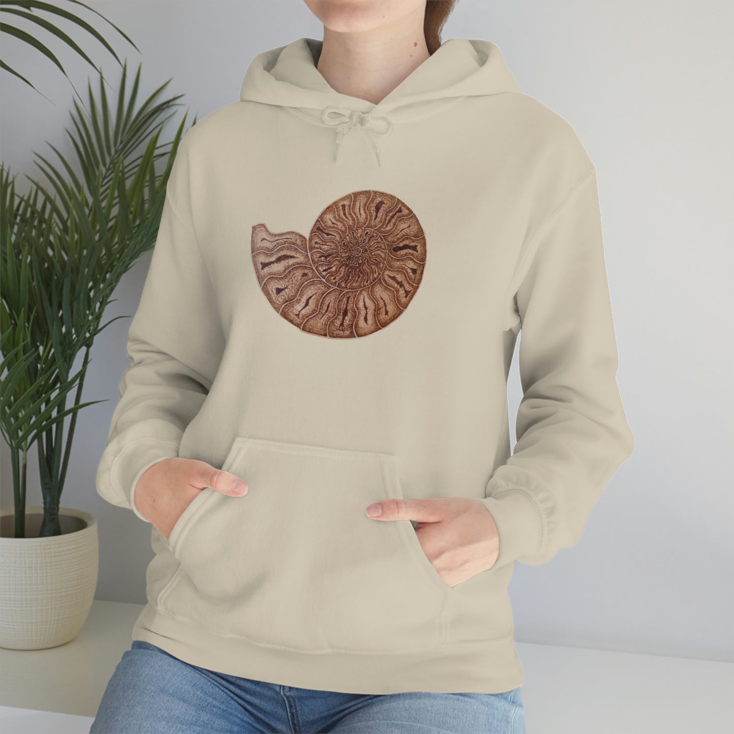 Unisex Heavy Blend™ Hooded Sweatshirt - Half Moon