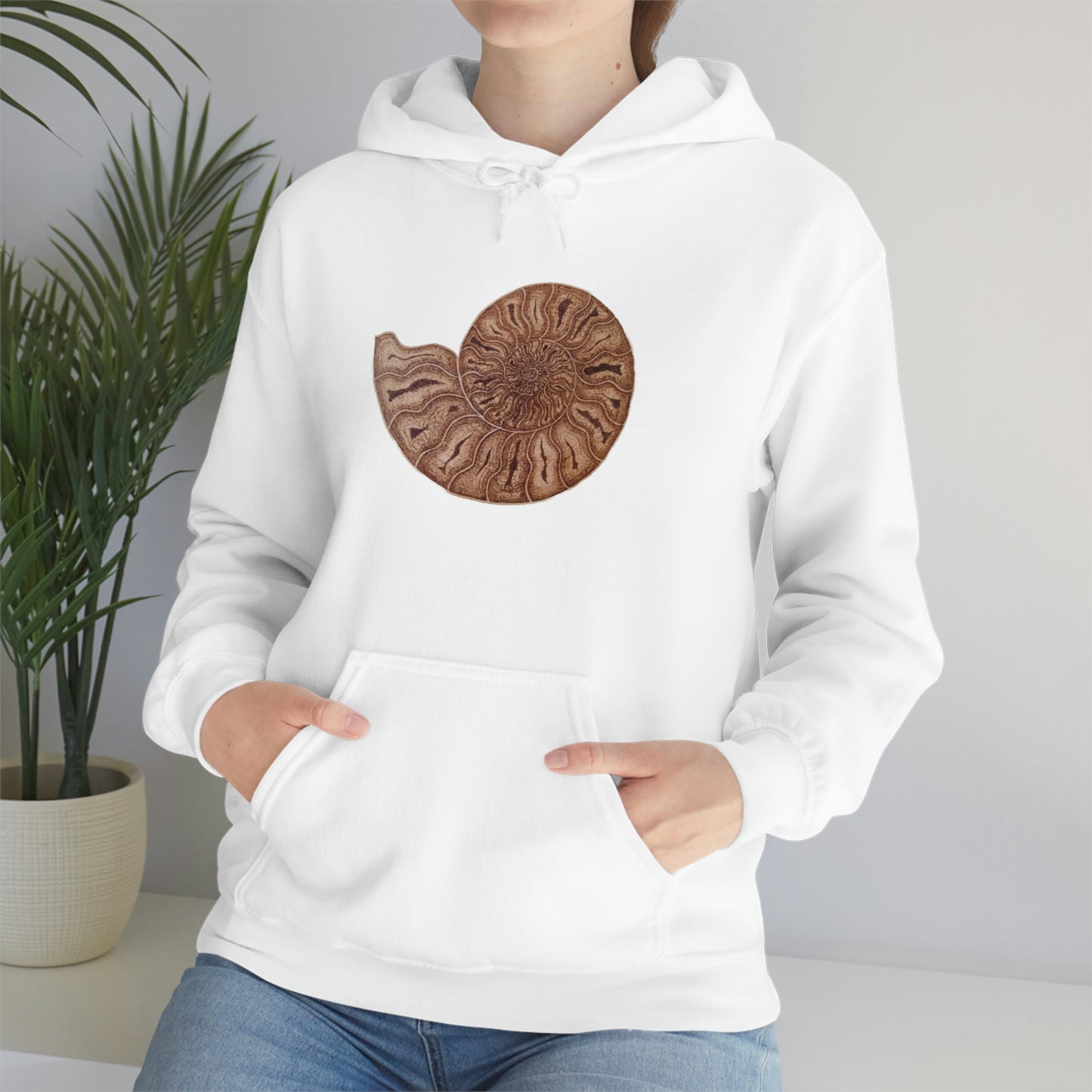 Unisex Heavy Blend™ Hooded Sweatshirt - Half Moon