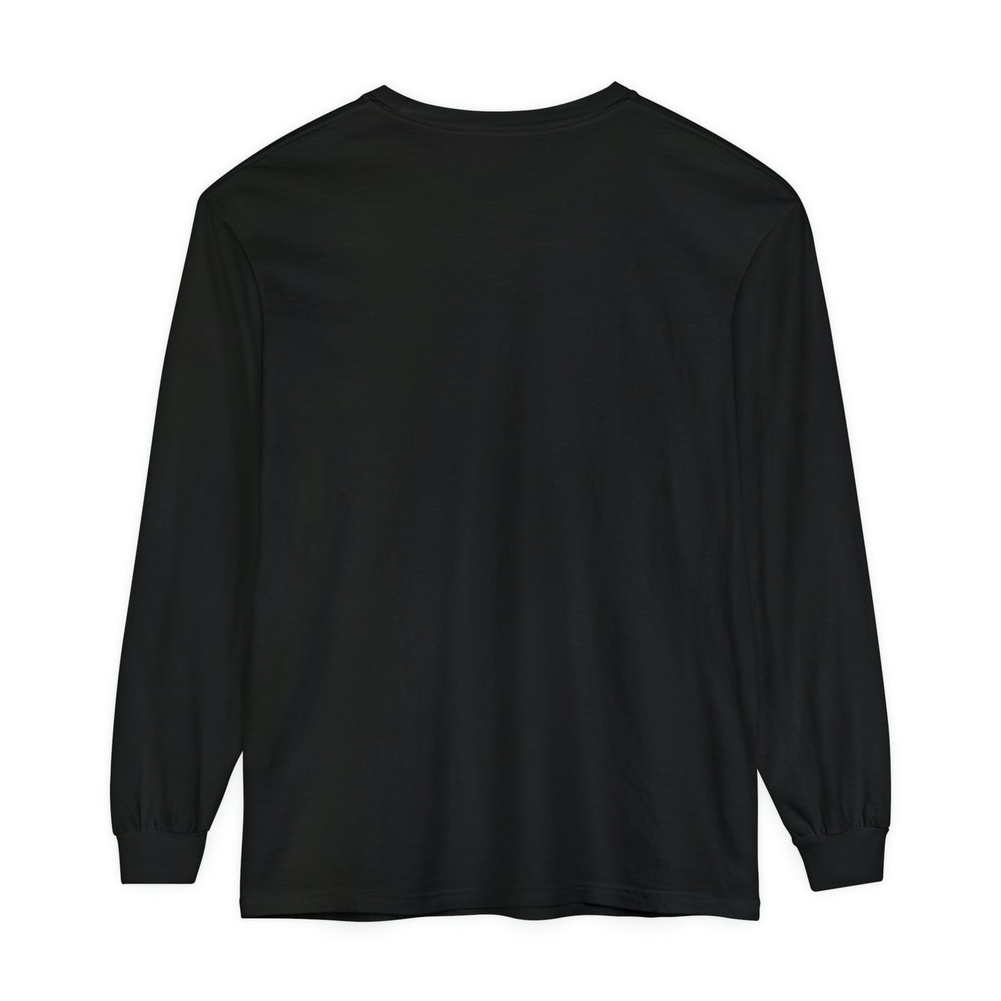 Unisex Garment-dyed Long Sleeve T-Shirt - Pollux