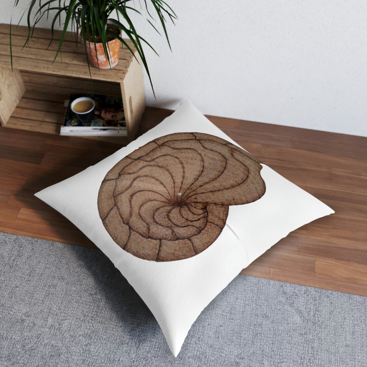 Tufted Floor Pillow, Square - Hamal