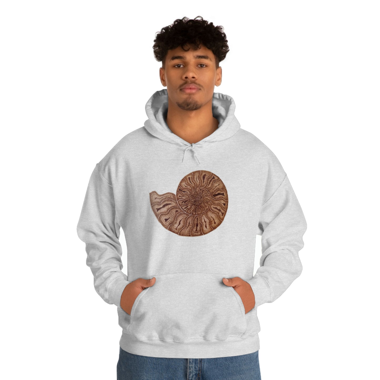 Unisex Heavy Blend™ Hooded Sweatshirt - Half Moon